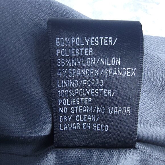 S.L. Fashions Cap Slv Petal One Shldr Sheath Dress Size 8 Color is Nickel (NWT) - Picture 16 of 16